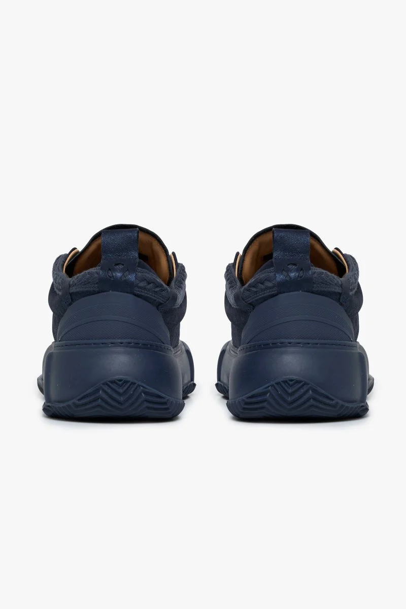 The Vision Leather 100 Low Navy - Image 5